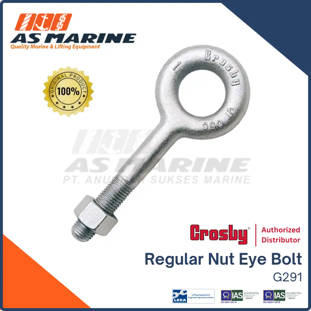 Crosby Eye Bolt Regular Nut G291